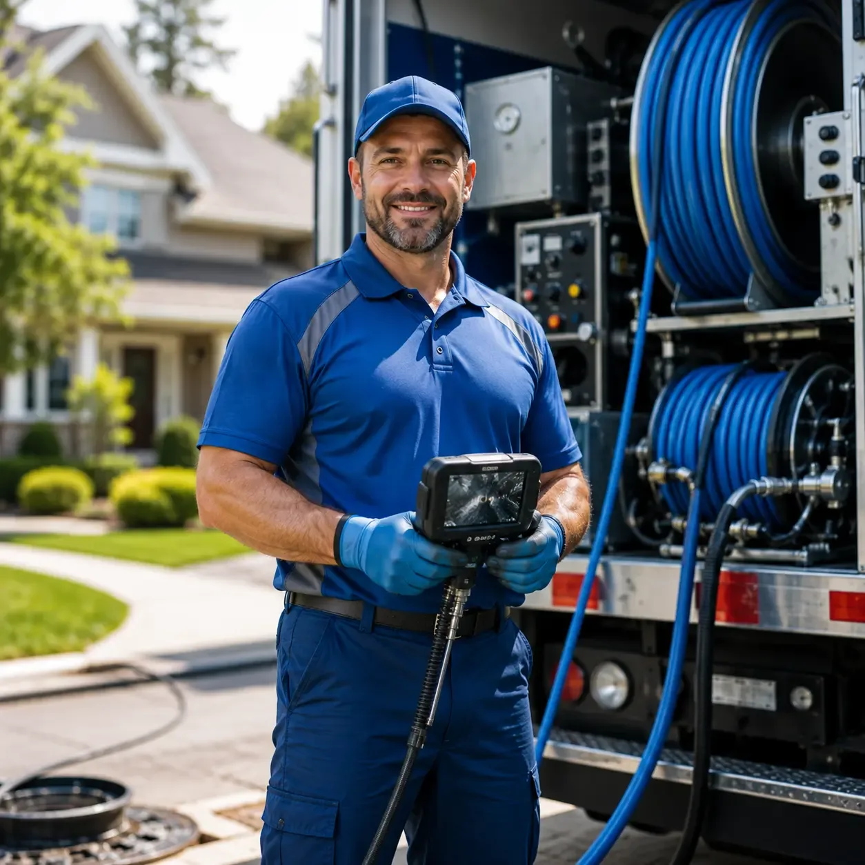 Local outdoor drain cleaning specialists in Higgins, TX